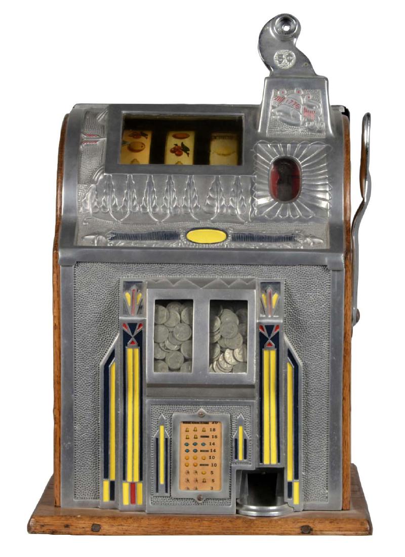 **5¢ Mills/National Royal Twin Jackpot Slot Machine (1 of 4)