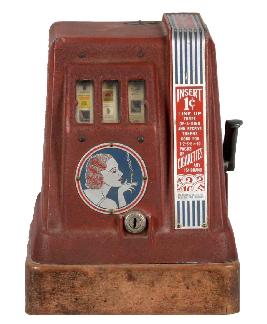 **1¢ Groetchen Ginger Cigarette Trade Stimulator (1 of 4)