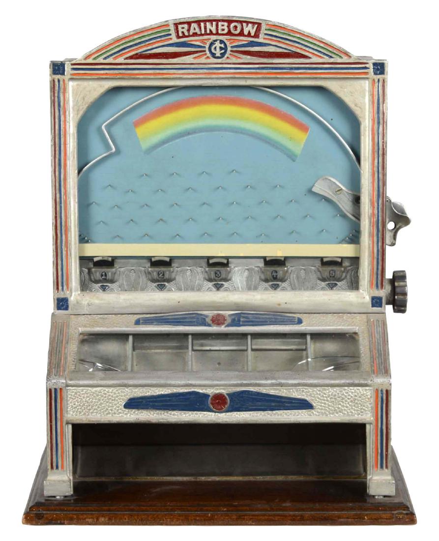 **1¢ Jennings Rainbow Penny Drop Game (1 of 7)