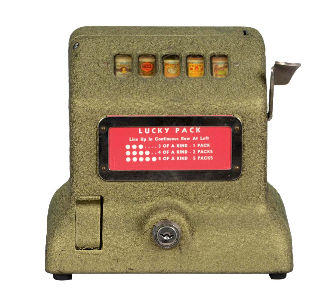 **1¢ J.M. Sanders Mfg. Lucky Pack Trade Stimulator (1 of 2)