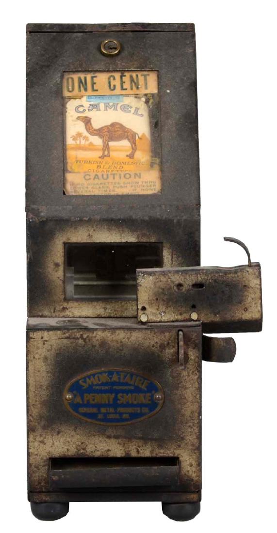 1¢ General Metal Products Smoke-A-Taire Vending Machine (1 of 5)