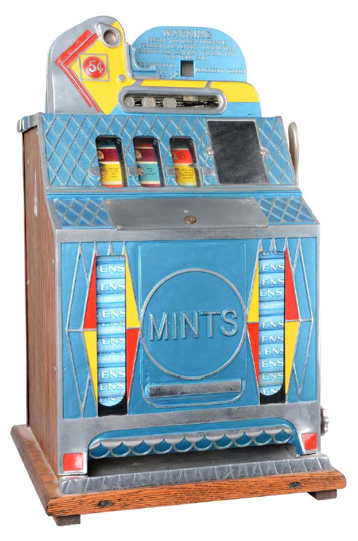 **5¢ Mills Future Pay Mint Vendor Slot Machine (1 of 17)