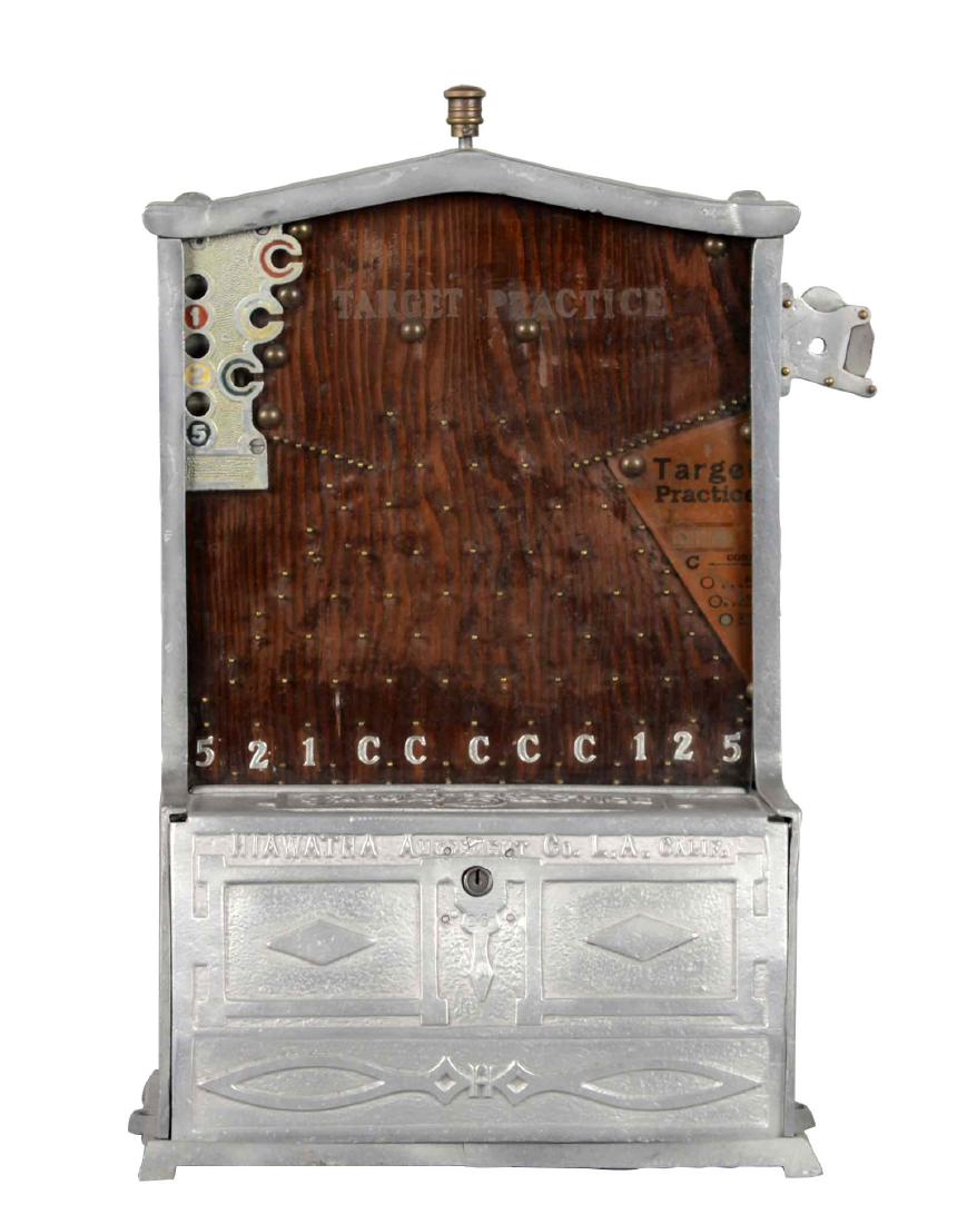 **1¢ Hiawatha Amusement Co. Target Practice Coin Flip (1 of 3)