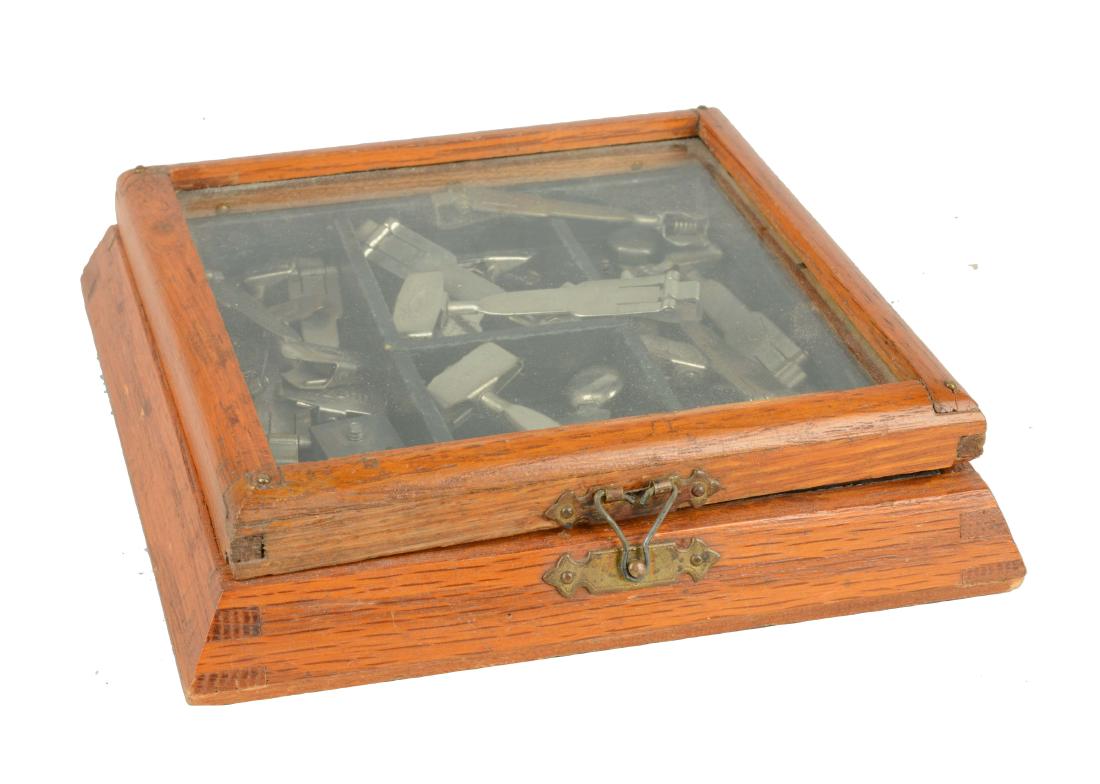 Lot Of Wizard Card Cheating Devices In Wood Box (1 of 5)