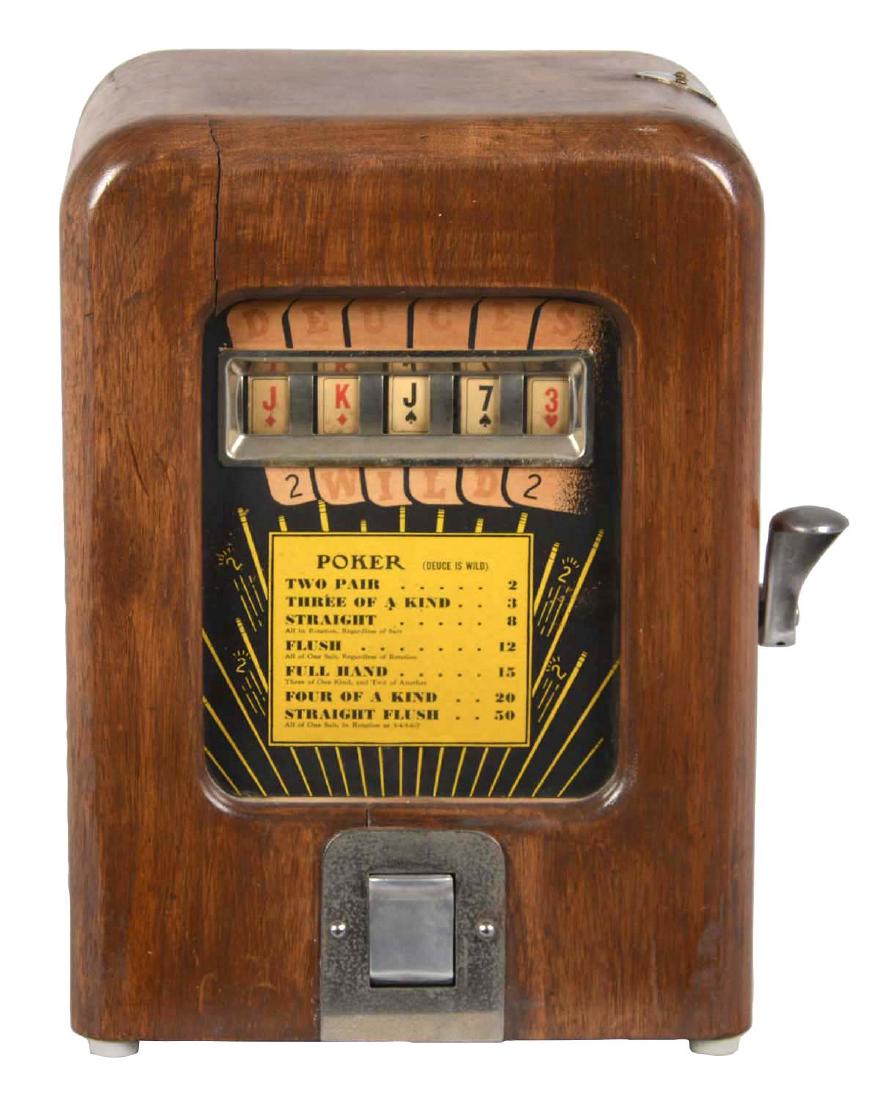 **1¢ Paul Bennet & Co. Deuces Wild Trade Stimulator (1 of 4)