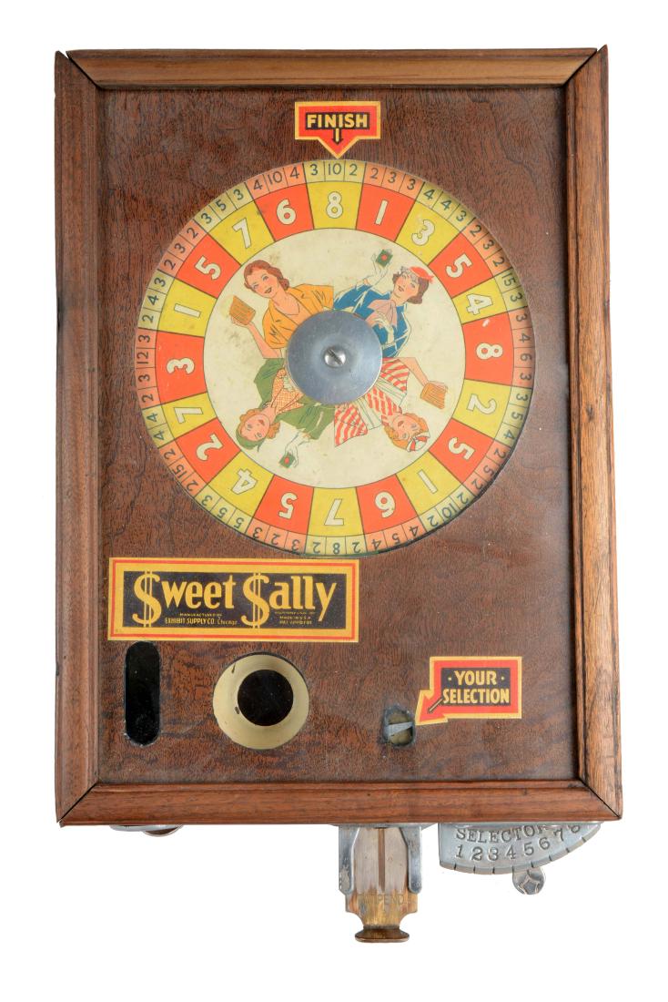 5¢ Exhibit Supply "Sweet Sally" Dial Game (1 of 8)