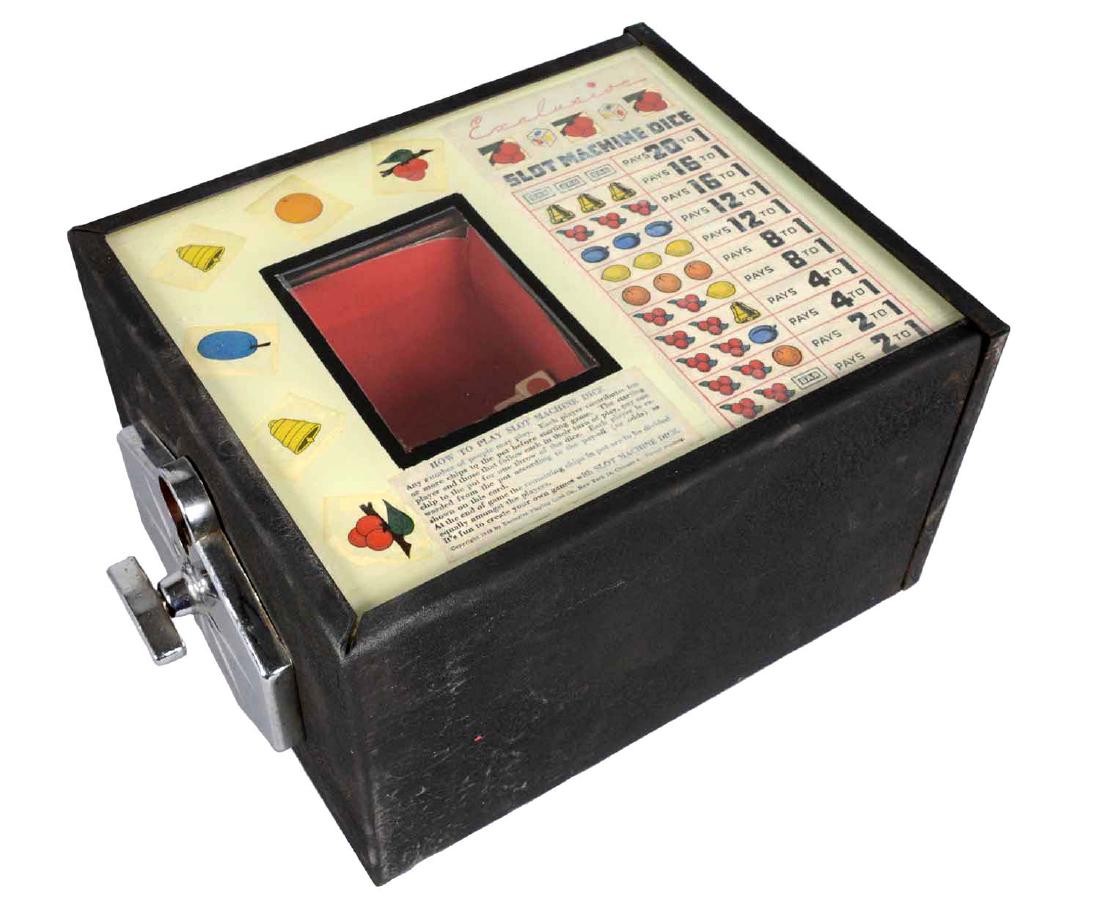 **5¢ Exclusive Playing Card Co. Slot Machine Dice Game (1 of 2)