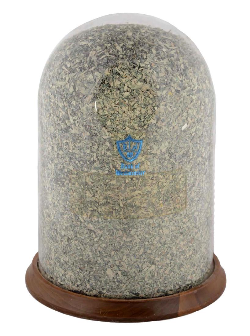 Bank Of Westminster Shredded United States Currency In (1 of 2)