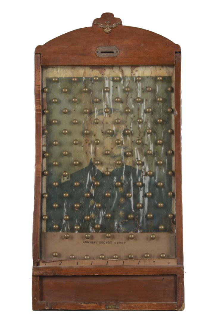 **Rare 1¢ Jonas D. Bell & Co. Dewey Coin Drop Game (1 of 3)