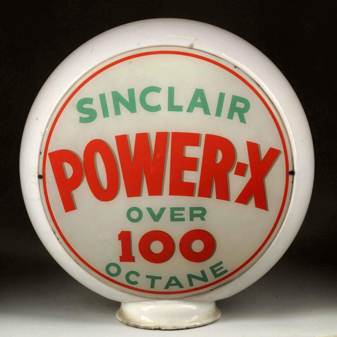 Sinclair Power-X 13-1/2" Globe Lenses. (1 of 2)