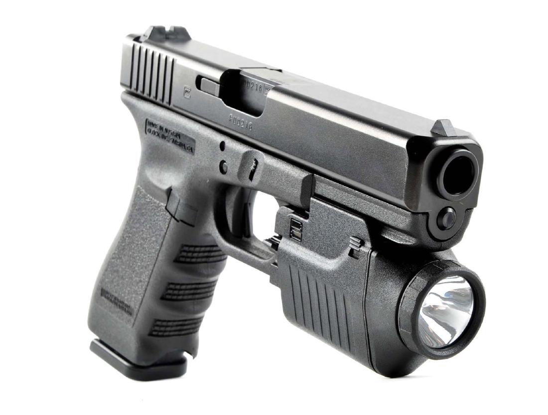 (M) Glock Model 37 Gen 3 Semi-Automatic Pistol.: The Glock 37 is a version of the Glock 17 designed to fire the .45 G.A.P. cartridge. The .45 G.A.P. pistol cartridge was designed at the request of firearms manufacturer Glock to provide a cartridge t