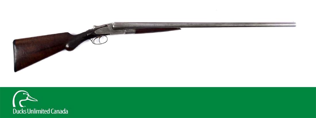 (C^) Lefever Arms Co. SxS Shotgun.: This is a hammerless, sidelock, I Grade. According to the book Uncle Dan Lefever by Elliot, page 50, the I Grade was created as a product for mass merchandisers and discounted to a lower price in its 