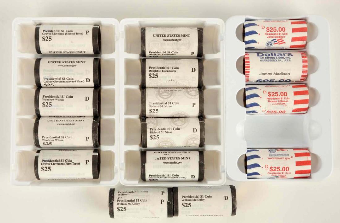 Large Lot of Presidential $1 Coins. (1 of 1)