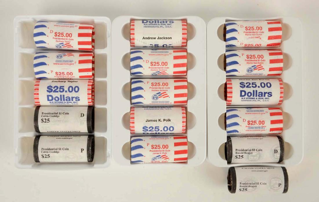 Large Lot of Presidential $1 Coins. (1 of 1)