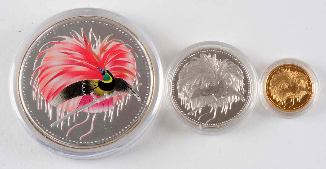 1994 Bird Of Paradise New Guinea Proof Set. (1 of 15)