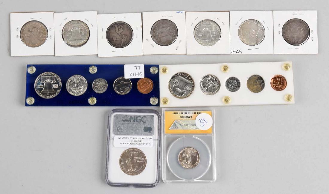 Lot Of Assorted Half Dollars and Proof Sets. (1 of 1)