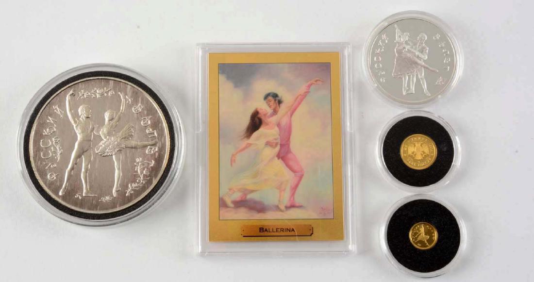 1993 Russian Silver and Gold Ballerina Set. (1 of 17)