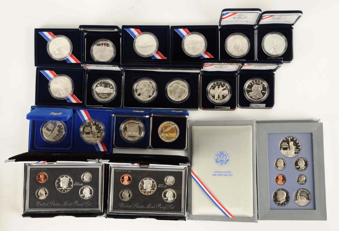 Lot Of 17: Modern Commemoratives. (1 of 1)