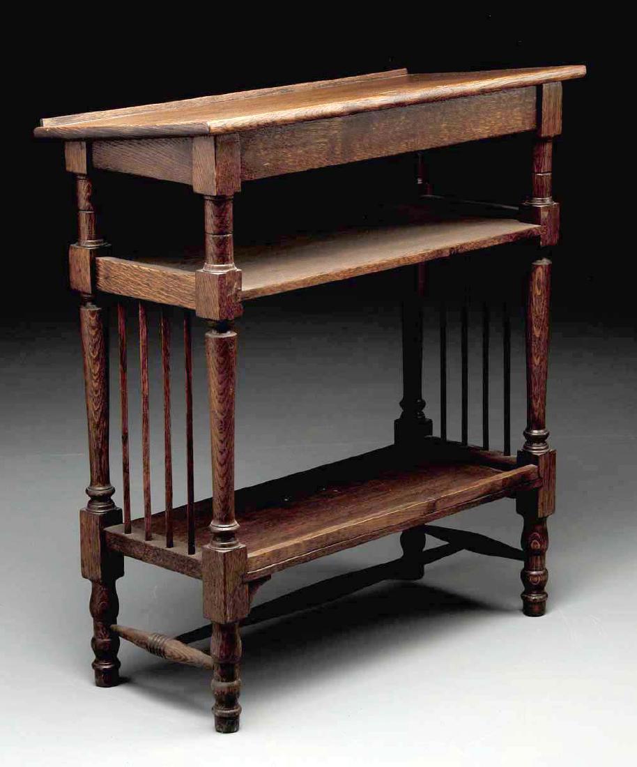 Spindle Sided Dictionary Stand. (1 of 1)