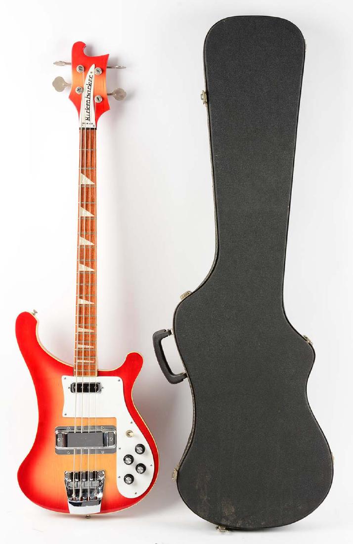 Ricken Backer Rod Burst 4-String Bass Guitar. (1 of 7)