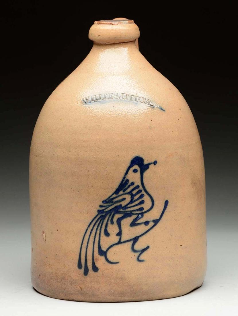 Stoneware Jug with Bird. (1 of 4)