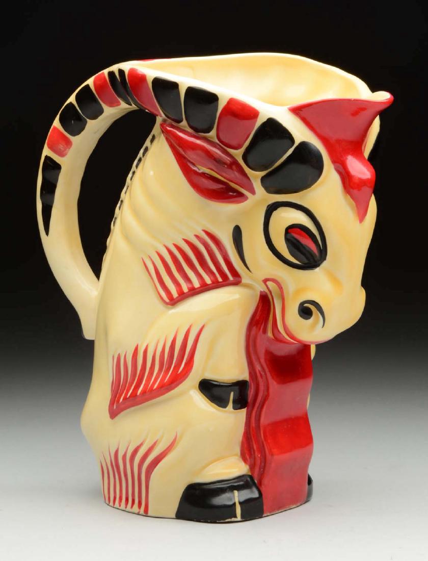 Ditmar Urbach Czech Goat Figural Pitcher. (1 of 4)
