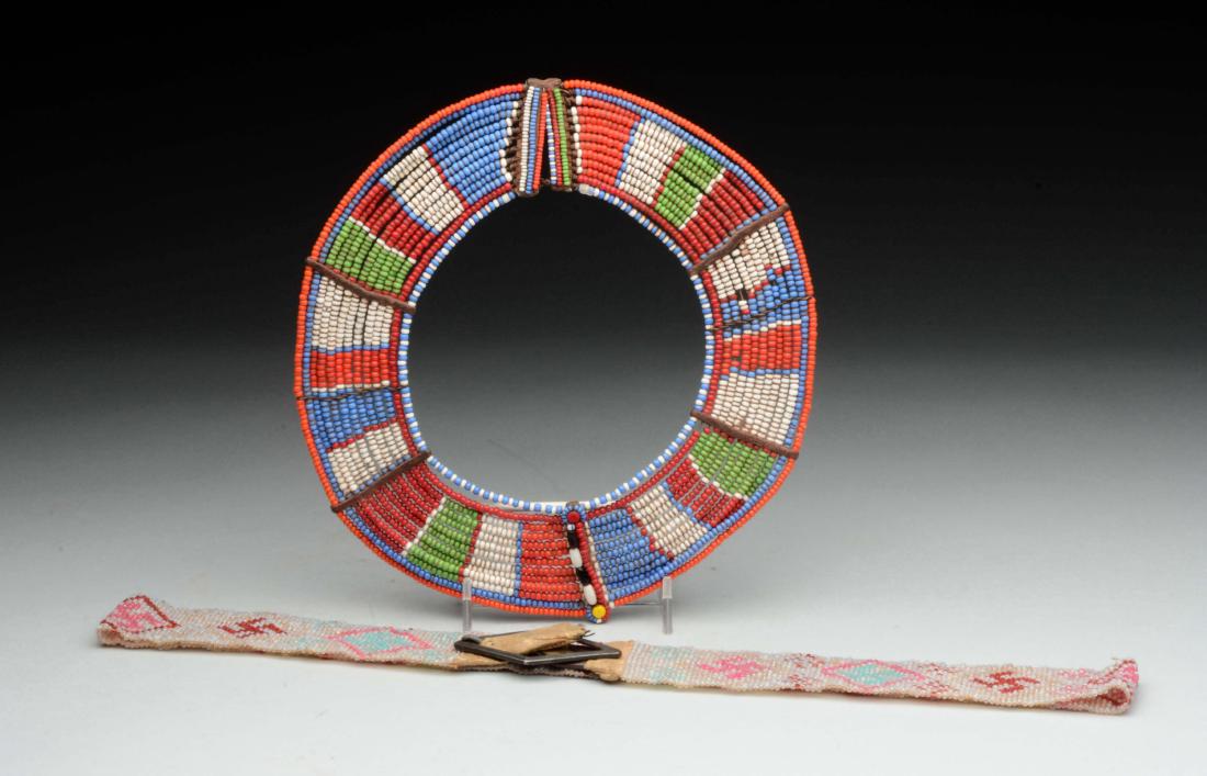 Lot of 2: Beaded Items. (1 of 2)