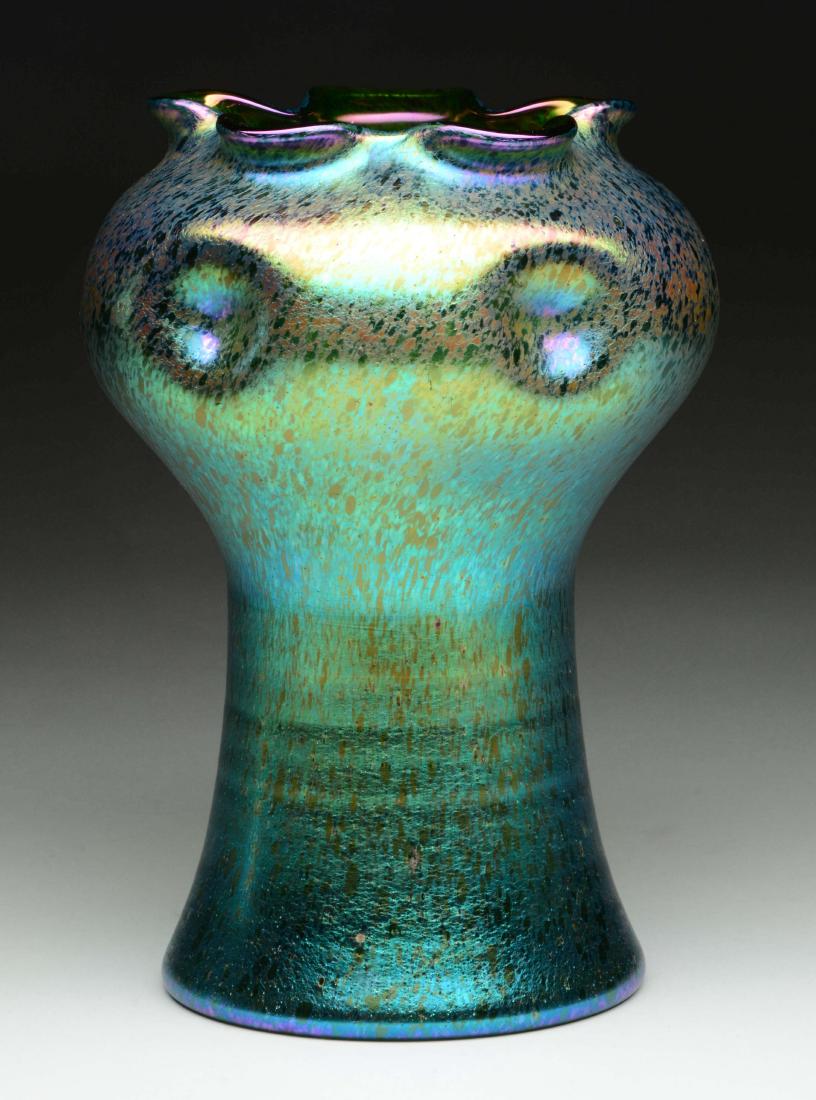 Loetz Phanomen Papillion Vase. (1 of 4)