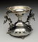 Silver Plate Brides Basket Base. - 2