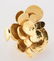 18K Yellow Gold Floral Ring. - 6