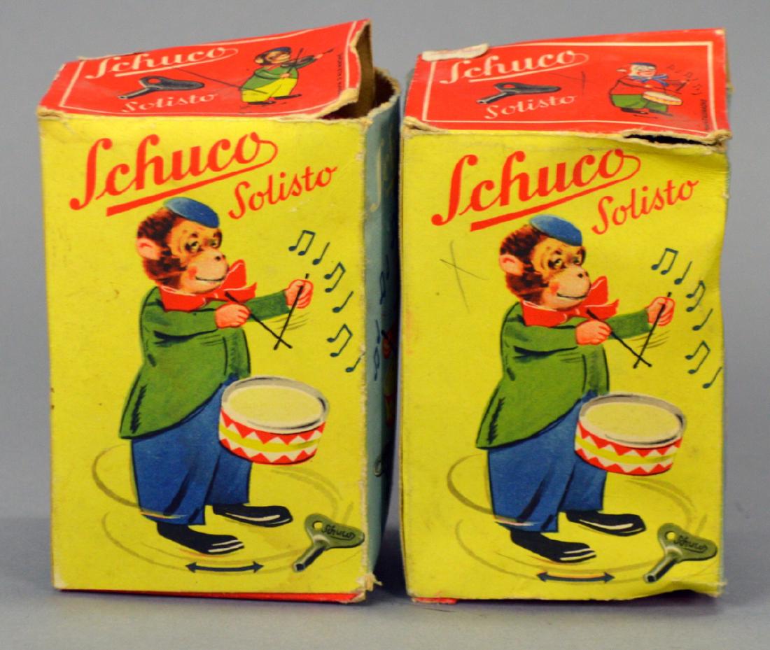 (2) Schuco Monkey Violinist & Monkey Drummer (1 of 3)