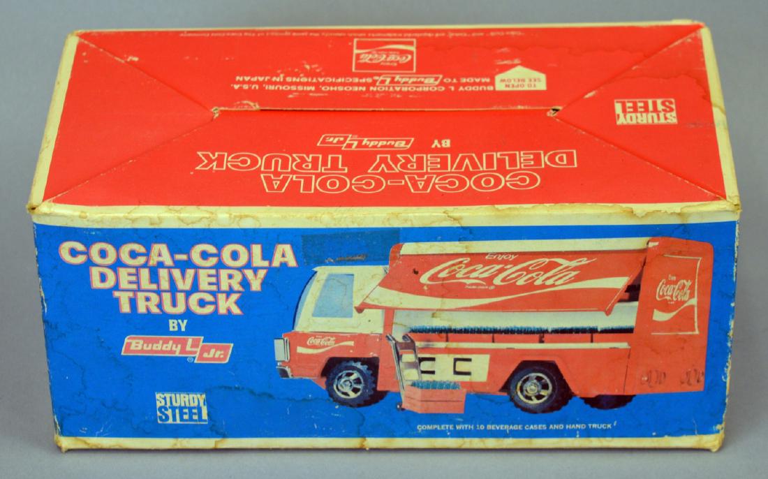 Buddy L Coca Cola Delivery Truck w/ Box (1 of 4)