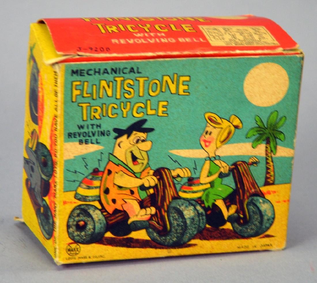 Marx Fred Flintstone Wind-up Tricycle (1 of 2)