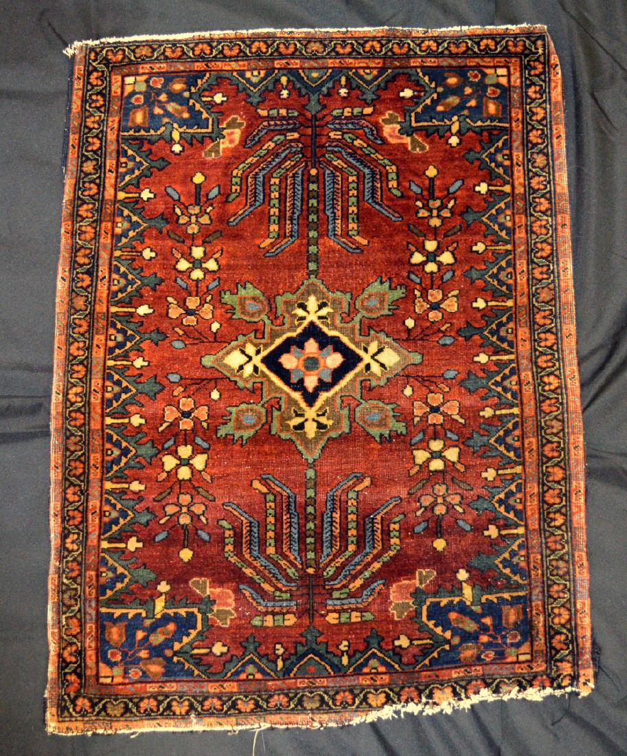 Sarouk Oriental Rug 30" x 22" (1 of 3)