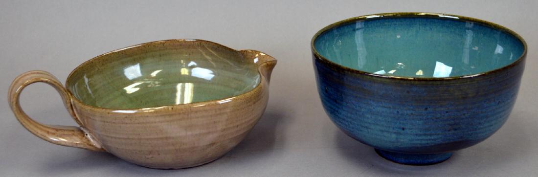 Edwin and Mary Scheier Pottery Pitcher and Bowl (1 of 4)