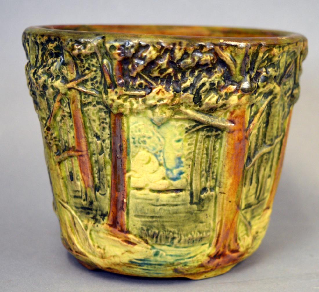 Weller Pottery Forest Jardiniere (1 of 3)
