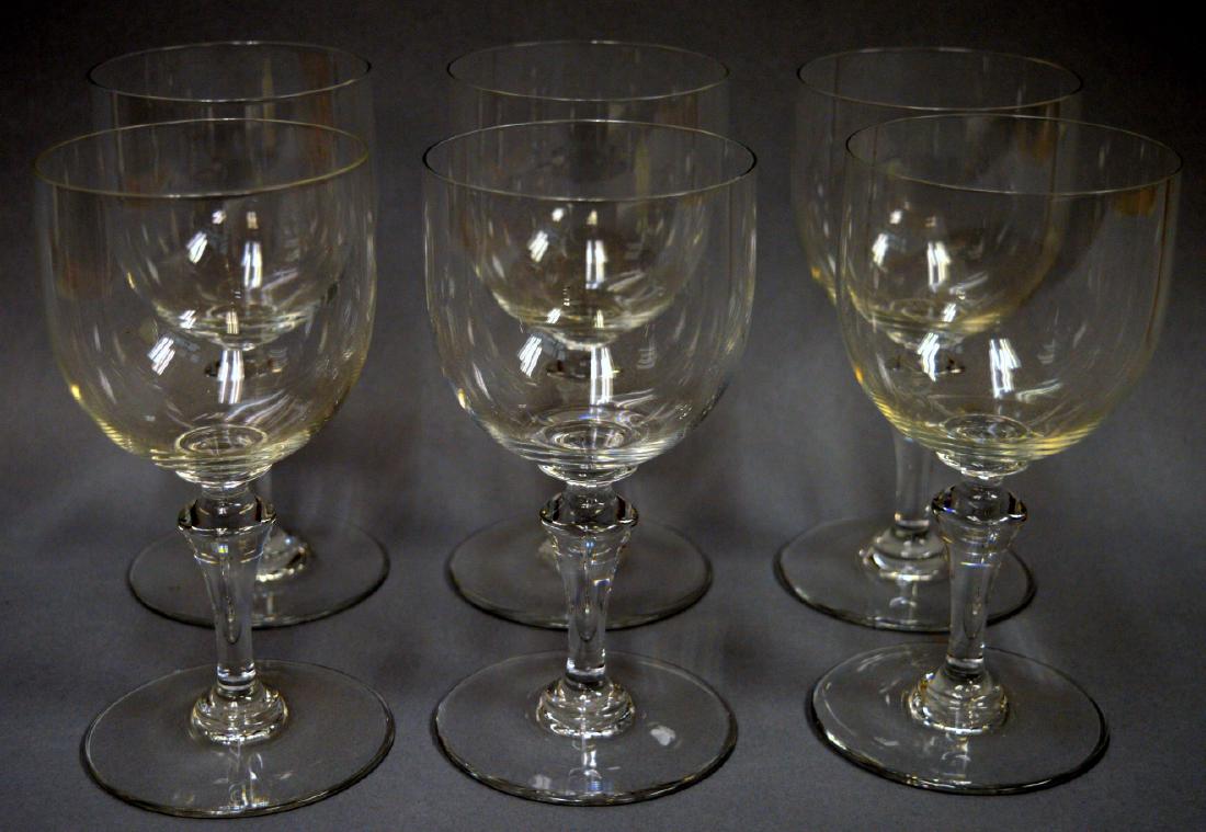 6 Baccarat Normandie Water Goblets (1 of 2)