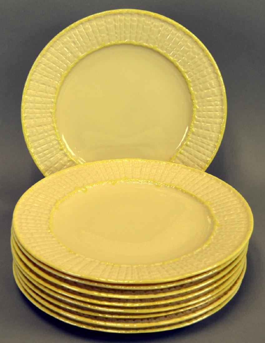 9 Irish Belleek Limpet Dinner Plates (1 of 4)