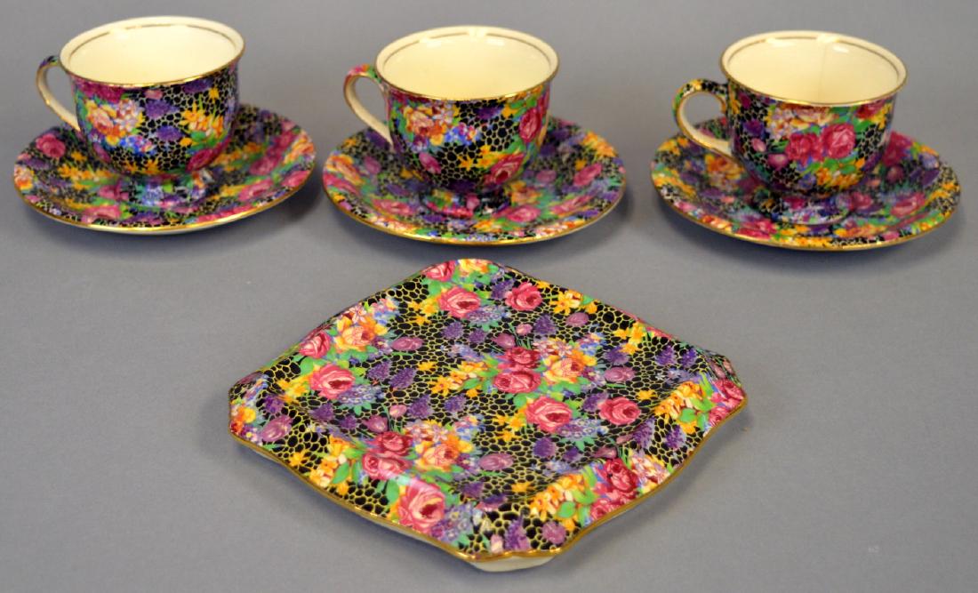 Royal Winton Chintz "Hazel" Tea Tile (1 of 3)