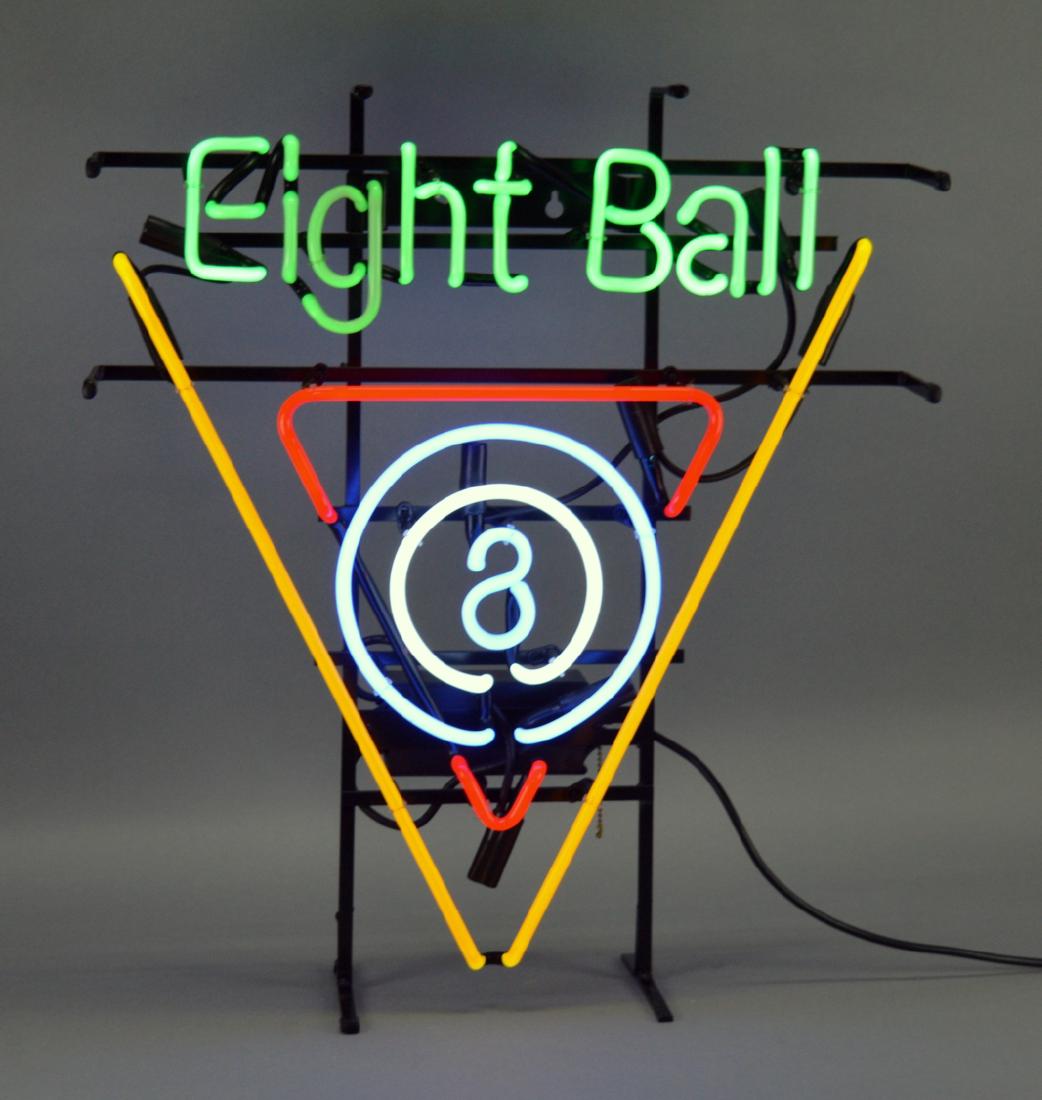 Neon Billiards 8 Ball Light (1 of 3)