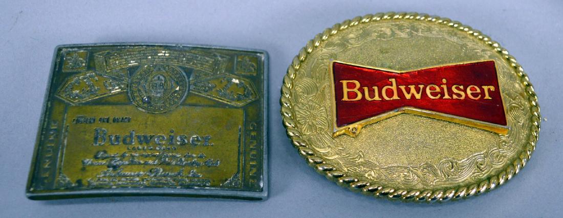Budweiser Belt Buckles (2) (1 of 2)