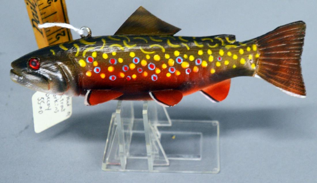 Strangland brook trout working decoy (1 of 3)