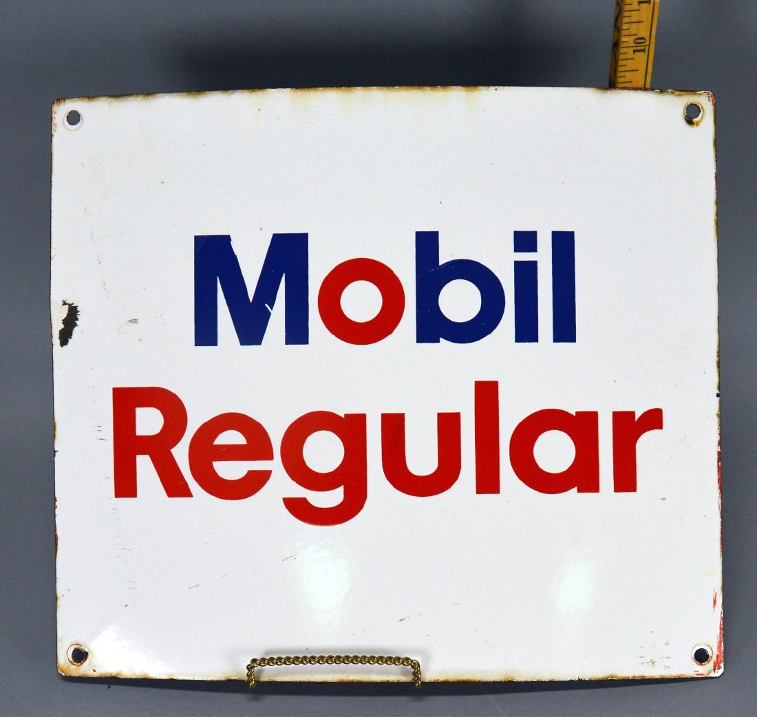 Mobil Regular Metal sign: Mobil Regular Metal sign