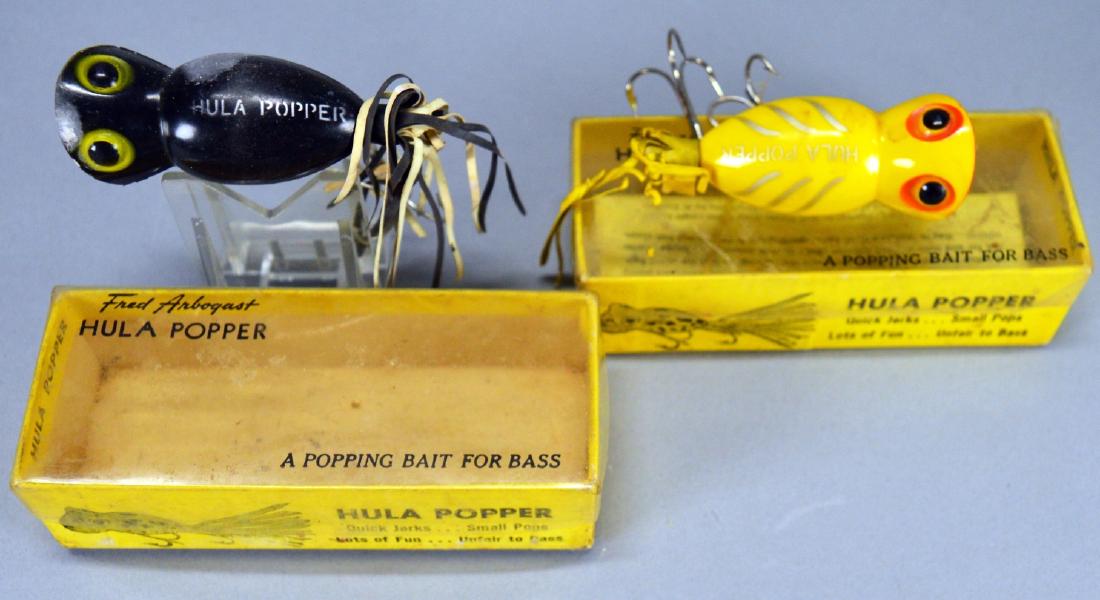 Fred Arbogast Hula Popper (2) Baits (1 of 2)