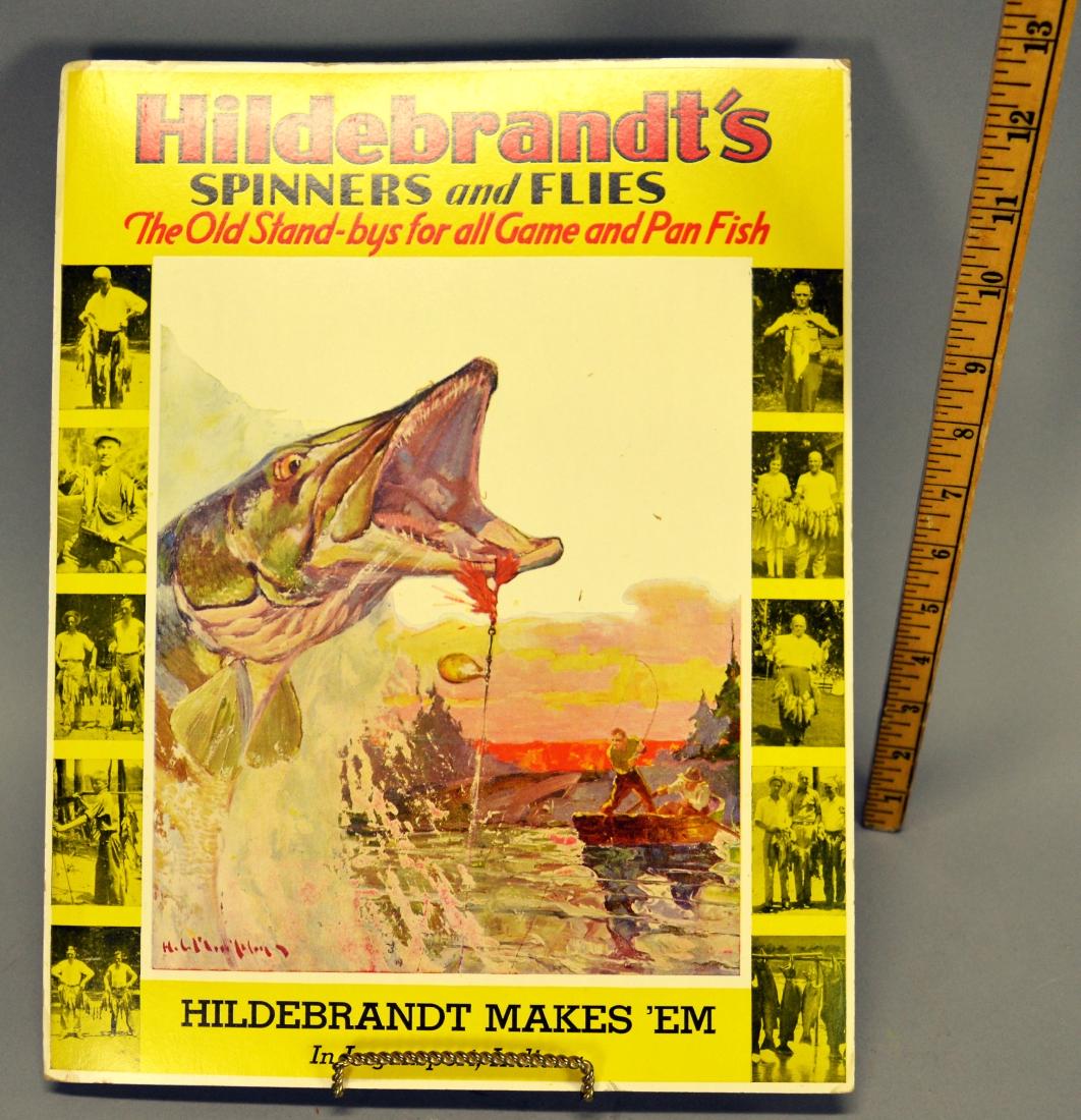 Hildebrant's Spinners and Flies Store Sign Display (1 of 2)