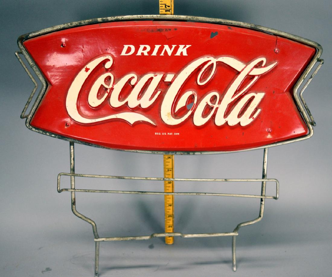 Coca-Cola Display header (see Pictures for damage) (1 of 6)