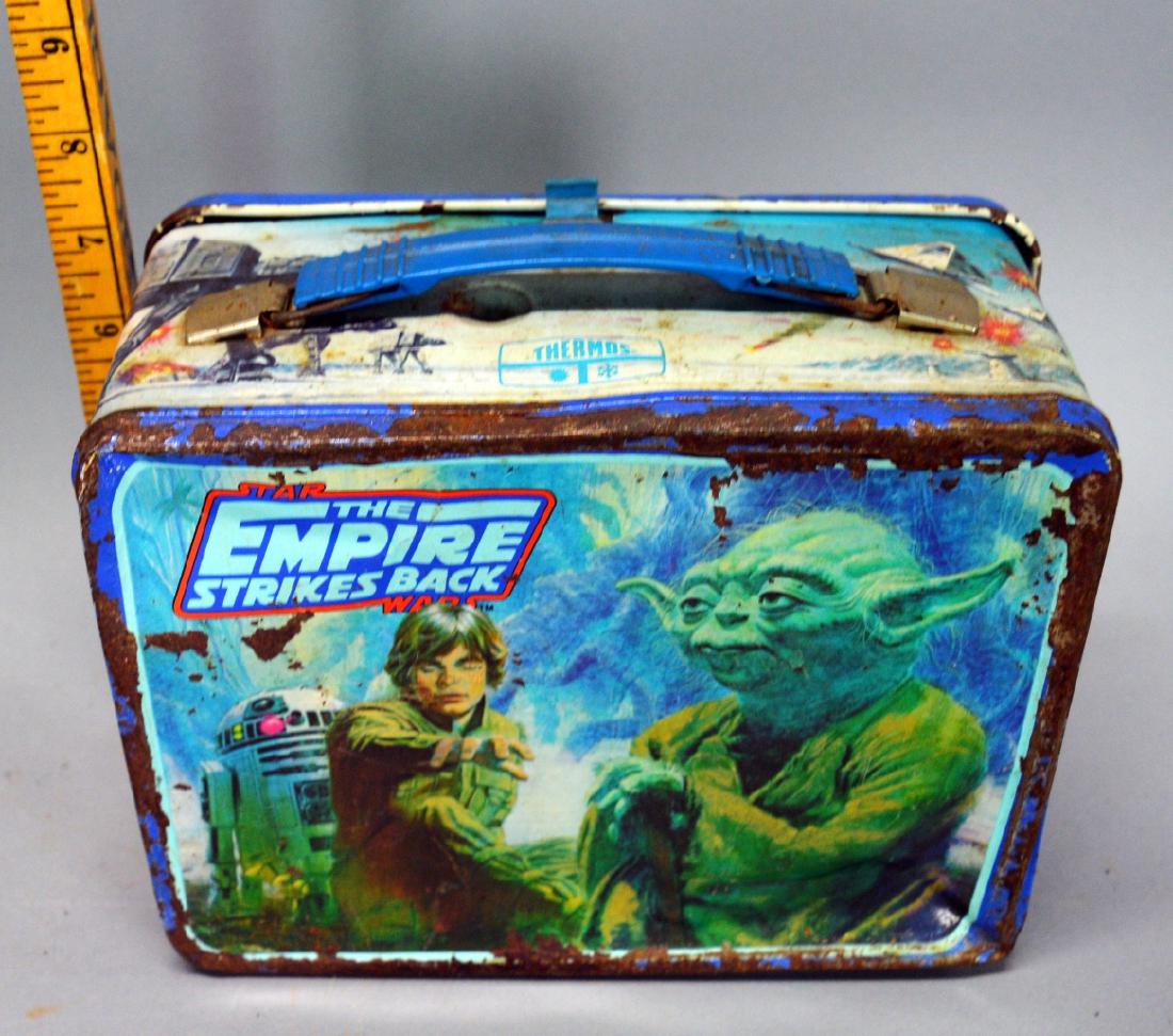 Empire Strikes Back Lunchbox rusty No Thermos (1 of 3)