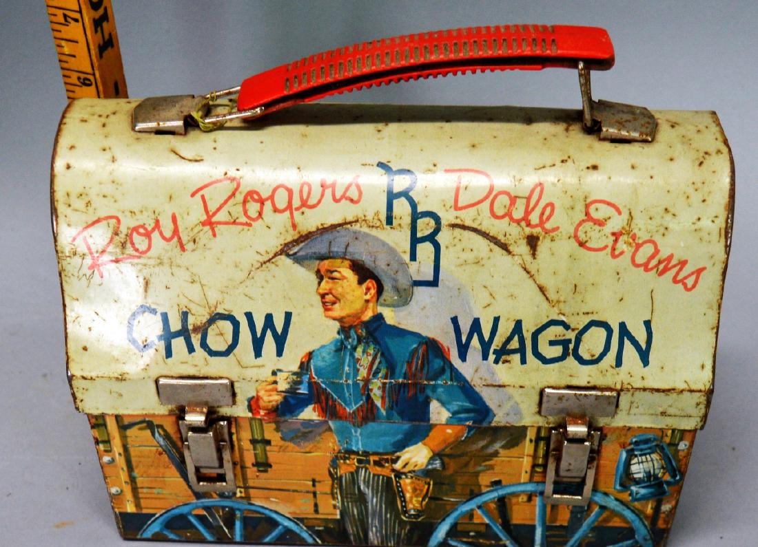 Roy Rogers and Dale Evans Chow Wagon Lunchbox NO: Roy Rogers and Dale Evans Chow Wagon Lunchbox NO thermos