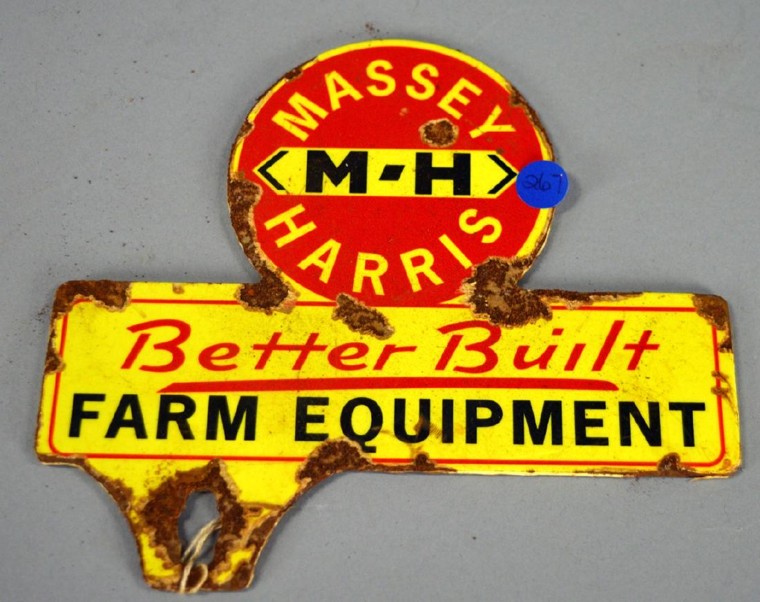 Massey Harris better Built metal sign (1 of 3)