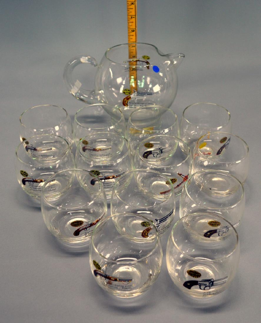 No. 3 Colt Derringer Juice set Pitcher and 13 cups (1 of 4)